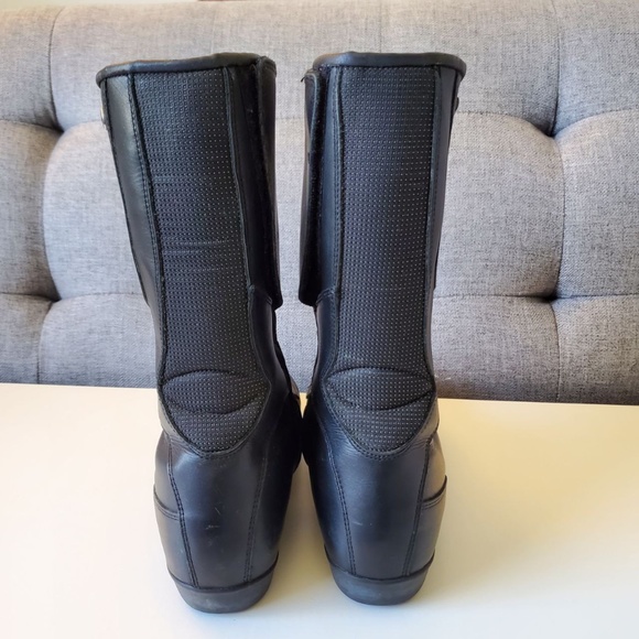⚡SOLD⚡ BMW Women's Mottorad Gore-tex GTX Motorcycle Leather Boots - Made in Ita… - Picture 5 of 15